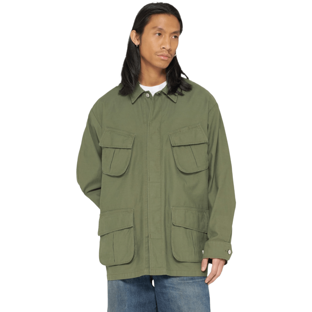 Edwin - Jungle Shirt - Olive - Regent Tailoring Salisbury