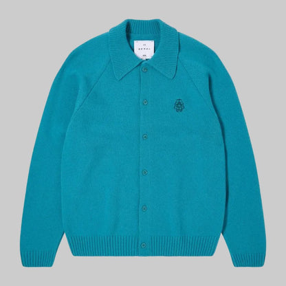 Edwin - Mars Polo Cardigan - Baltic - Regent TailoringEdwin