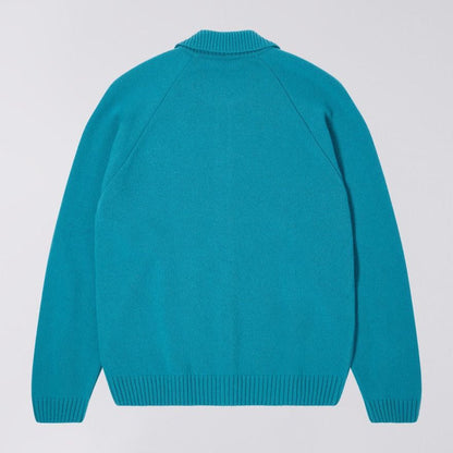 Edwin - Mars Polo Cardigan - Baltic - Regent TailoringEdwin
