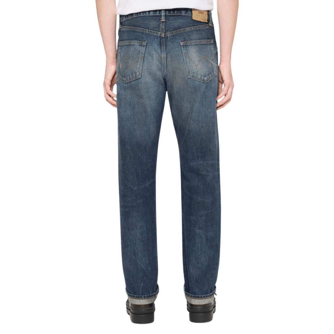 Edwin - Regular Straight Jeans - Blue Dark Used - Regent Tailoring Salisbury
