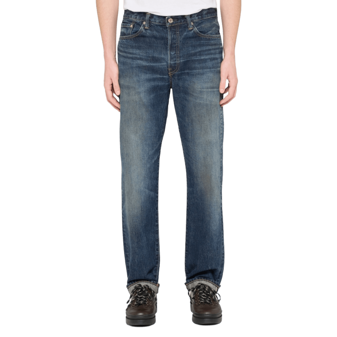 Edwin - Regular Straight Jeans - Blue Dark Used - Regent Tailoring Salisbury