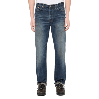 Edwin - Regular Straight Jeans - Blue Dark Used