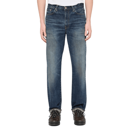 Edwin - Regular Straight Jeans - Blue Dark Used - Regent Tailoring Salisbury