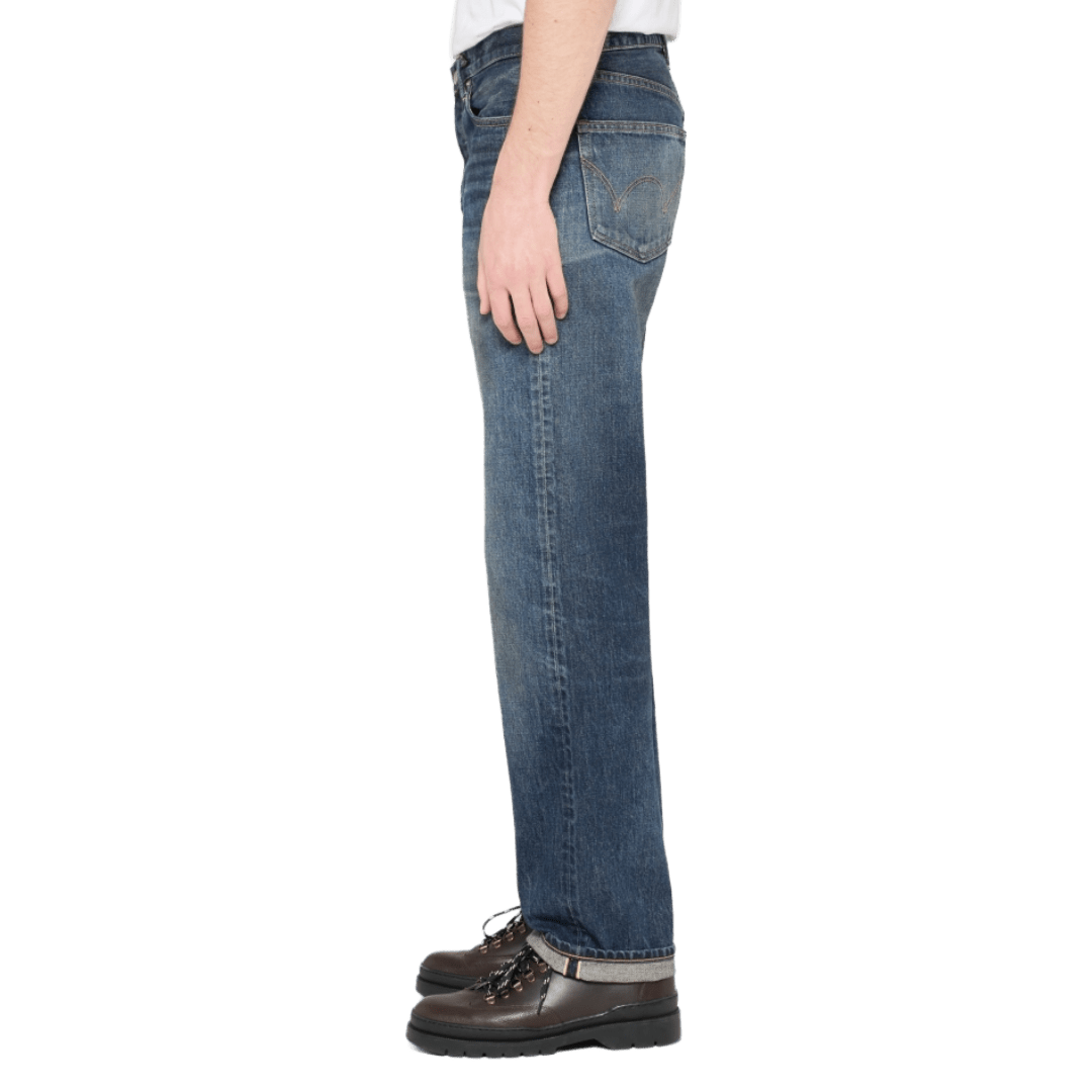 Edwin - Regular Straight Jeans - Blue Dark Used - Regent Tailoring Salisbury