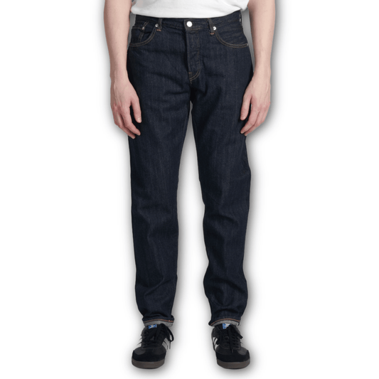 EDWIN - Regular Tapered Jeans 10.5oz Kaihara Denim - Blue-Rinsed - Regent TailoringEdwin