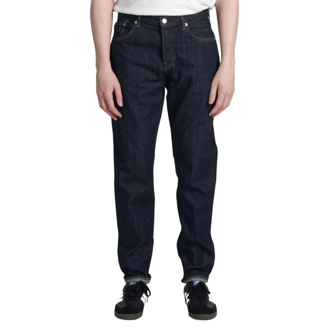 EDWIN - Regular Tapered Jeans 10.5oz Kaihara Denim - Blue-Rinsed - Regent Tailoring Salisbury