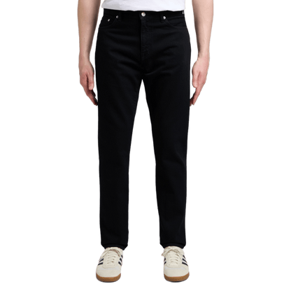 Edwin - Regular Tapered Jeans - Black Unwashed - Regent Tailoring Salisbury