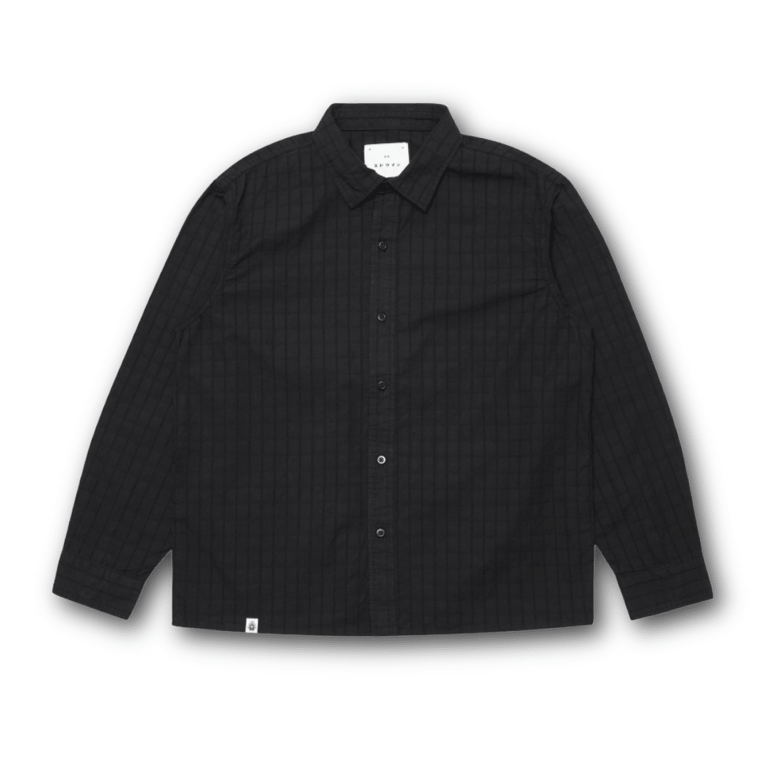 Edwin - Sebastian Shirt - Black - Regent Tailoring Salisbury