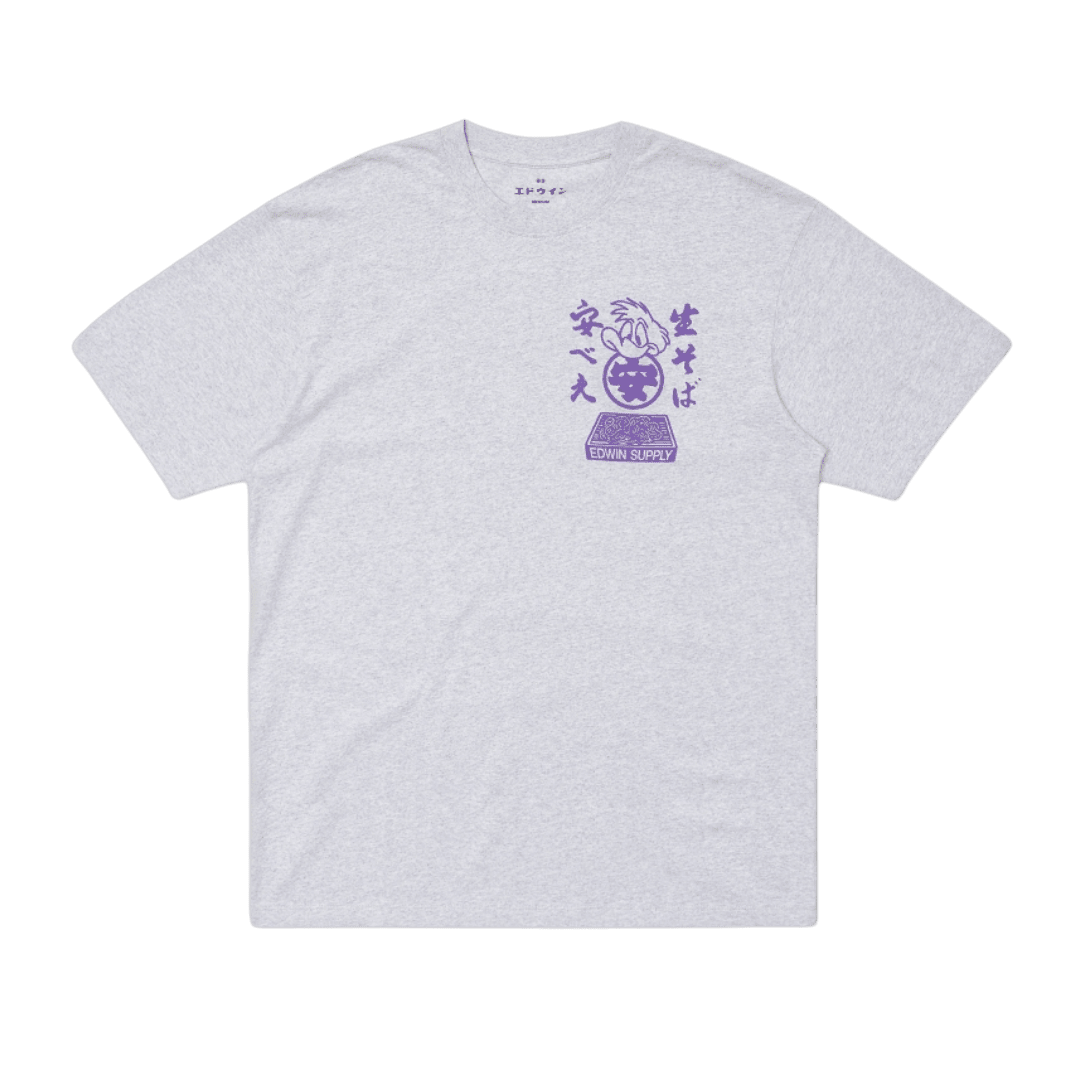 Edwin - Soba Yasube - T-shirt - Grey - Regent Tailoring Salisbury
