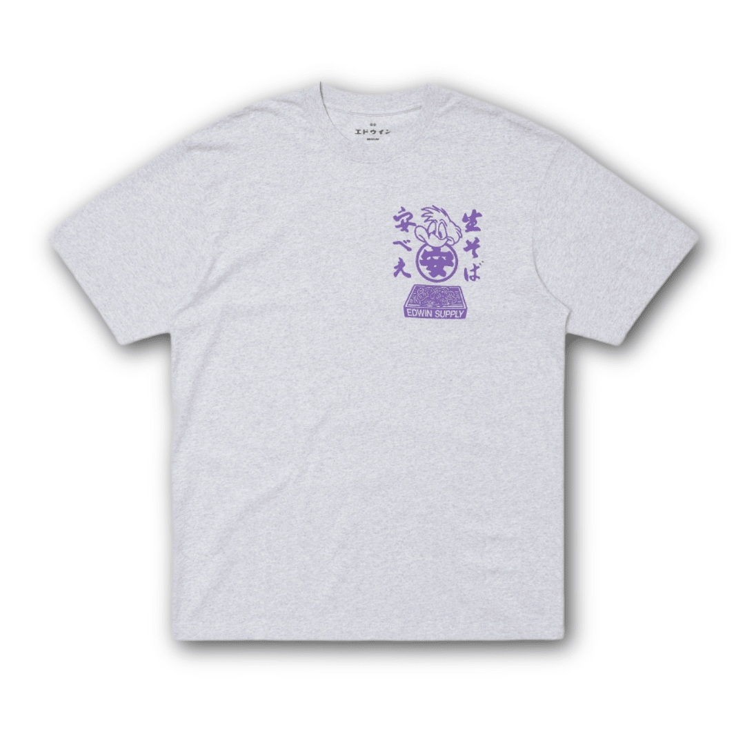 Edwin - Soba Yasube - T-shirt - Grey - Regent Tailoring Salisbury