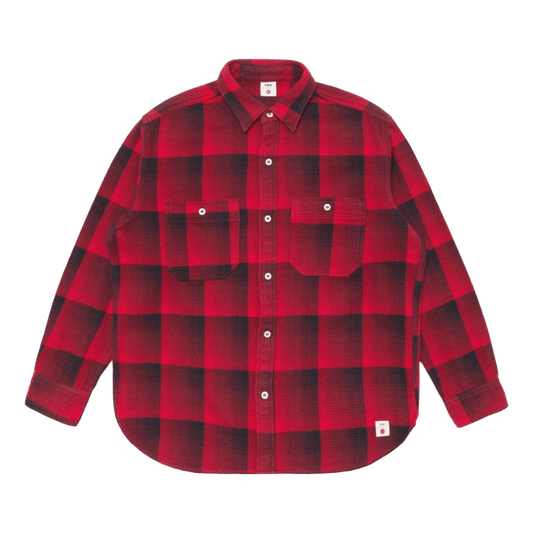 Edwin - Work Shirt - Red - Regent Tailoring Salisbury