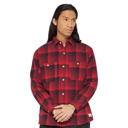 Edwin - Work Shirt - Red - Regent Tailoring Salisbury