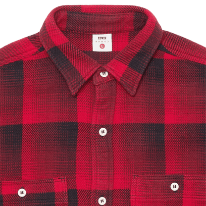 Edwin - Work Shirt - Red - Regent Tailoring Salisbury