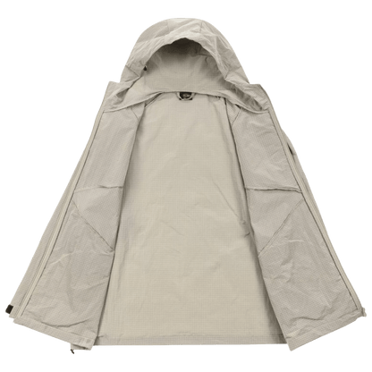 Elliker - Arkle Zip Ripstop Jacket - Stone - Regent Tailoring Salisbury