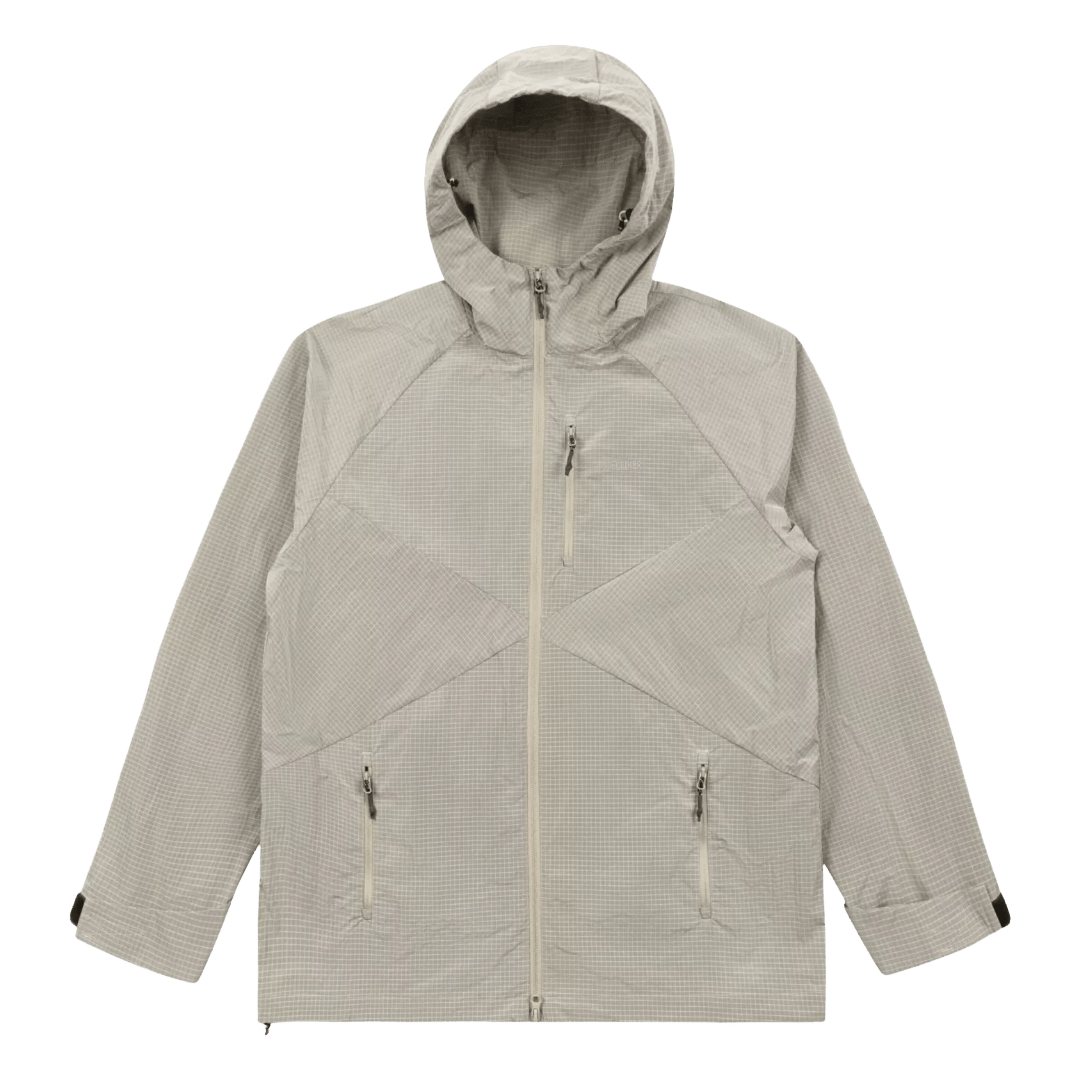 Elliker - Arkle Zip Ripstop Jacket - Stone - Regent Tailoring Salisbury