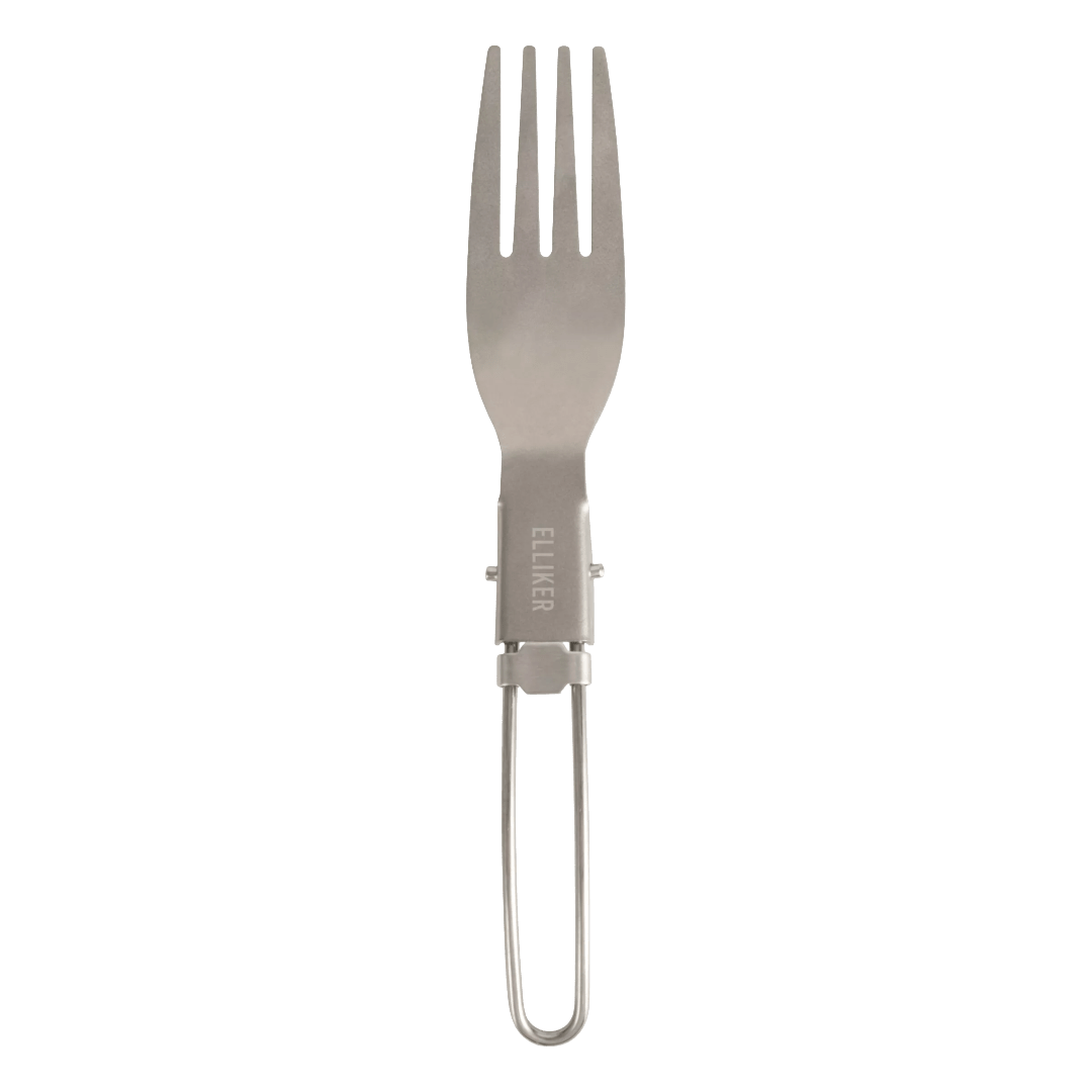 Elliker - Beldon 3 Piece Foldable Cutlery - Titanium - Regent Tailoring Salisbury