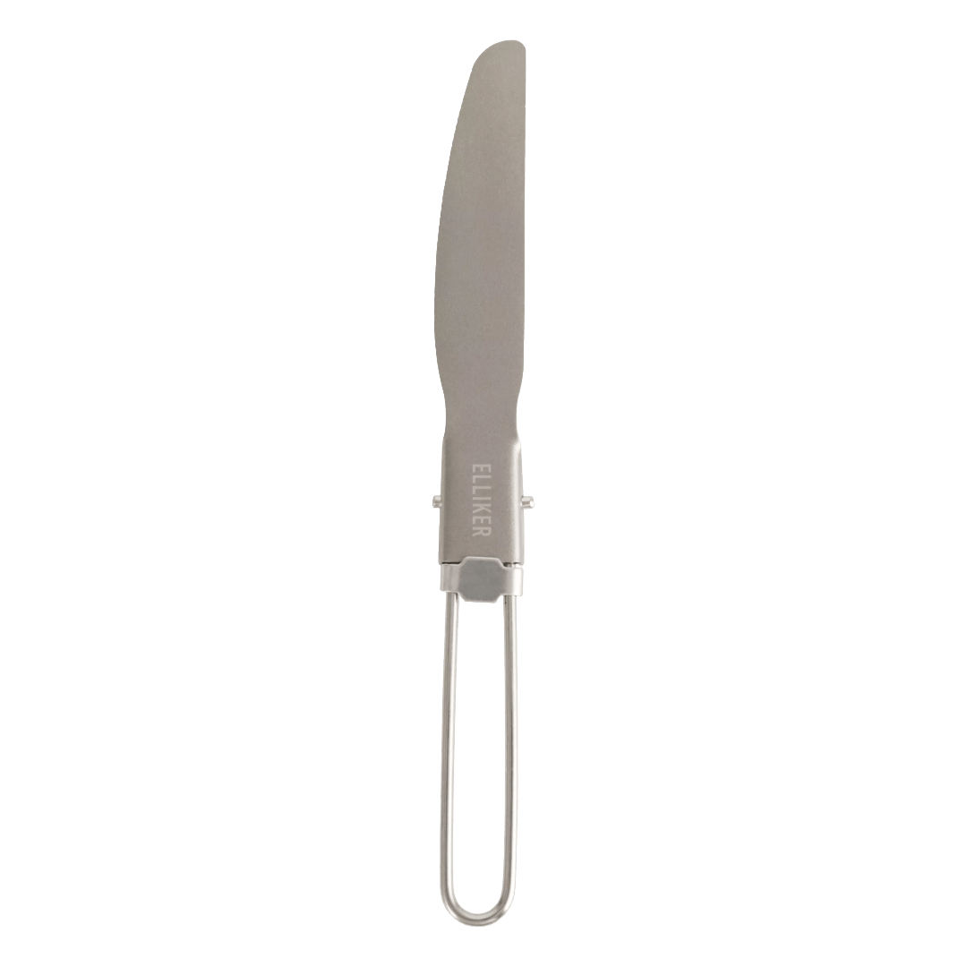 Elliker - Beldon 3 Piece Foldable Cutlery - Titanium - Regent Tailoring Salisbury