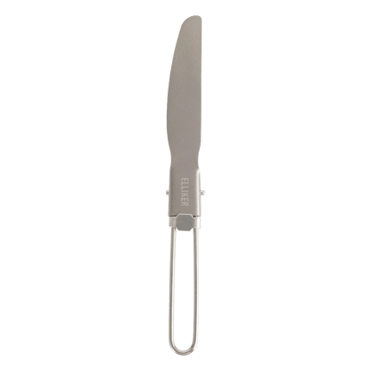 Elliker - Beldon 3 Piece Foldable Cutlery - Titanium - Regent Tailoring Salisbury