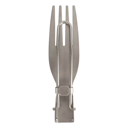Elliker - Beldon 3 Piece Foldable Cutlery - Titanium - Regent Tailoring Salisbury