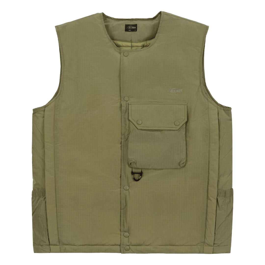 Elliker - Bruk Insulated Vest - Olive - Regent Tailoring Salisbury