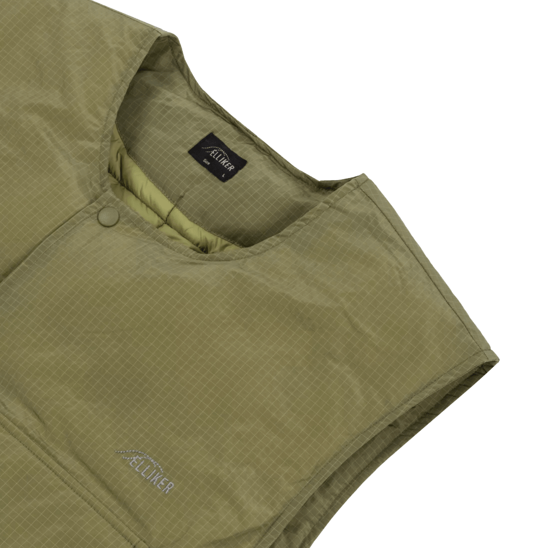 Elliker - Bruk Insulated Vest - Olive - Regent Tailoring Salisbury