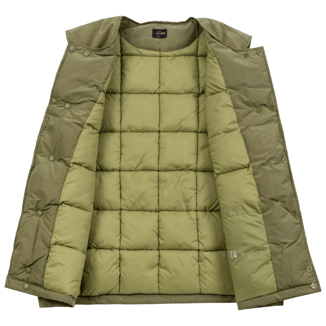 Elliker - Bruk Insulated Vest - Olive - Regent Tailoring Salisbury