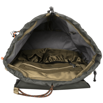 Elliker - Cautley Flap Over Backpack 23L - Dark Green - Regent Tailoring Salisbury