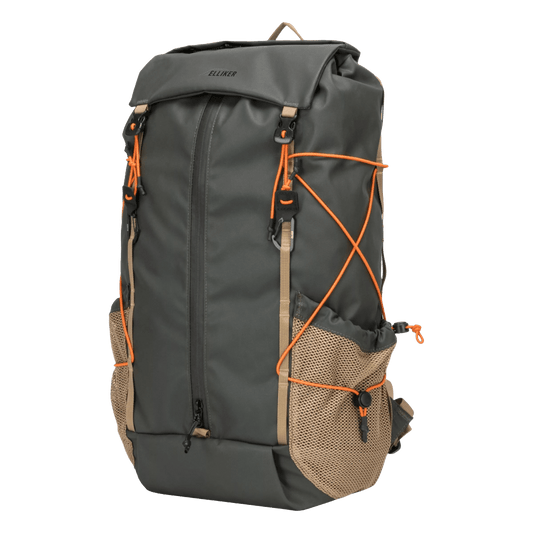 Elliker - Cautley Flap Over Backpack 23L - Dark Green - Regent Tailoring Salisbury