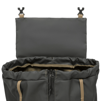 Elliker - Cautley Flap Over Backpack 23L - Dark Green - Regent Tailoring Salisbury