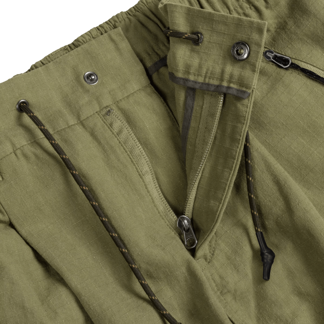 Elliker - Cowen Cargo Trousers - Olive - Regent Tailoring Salisbury
