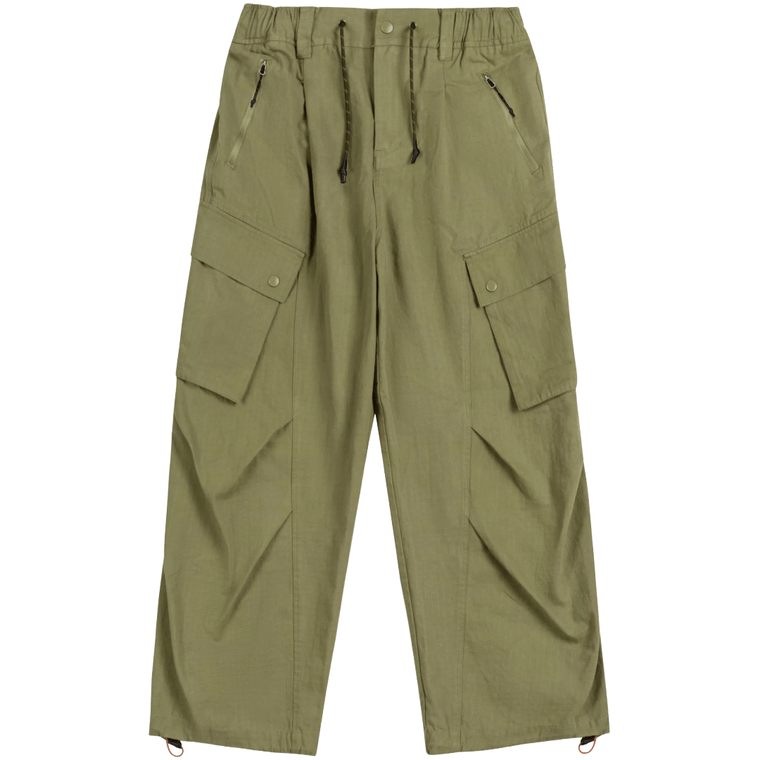 Elliker - Cowen Cargo Trousers - Olive - Regent Tailoring Salisbury