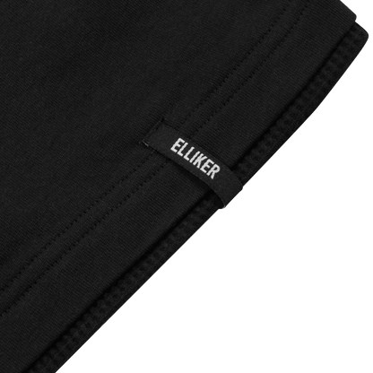 Elliker - Lawn Campfire Print Long Sleeve T-Shirt - Black - Regent Tailoring Salisbury