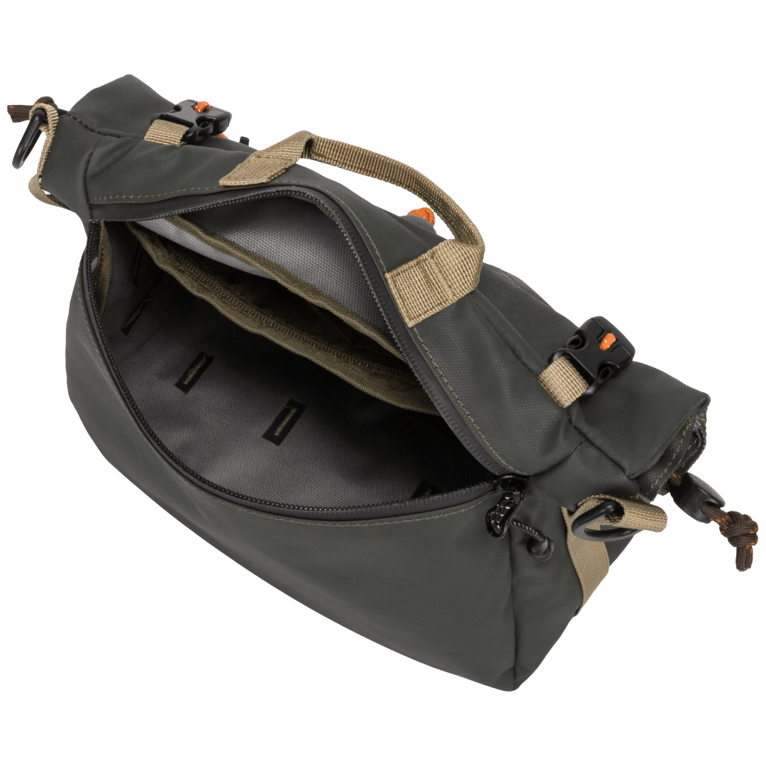 Elliker - Nidder Roll Top Crossbody Bag 6L - Dark Green - Regent Tailoring Salisbury