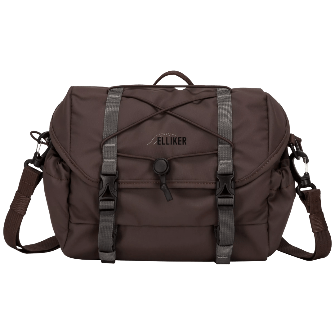 Elliker - Oaken Bike Crossbody Bag 6L - Dark Brown - Regent Tailoring Salisbury