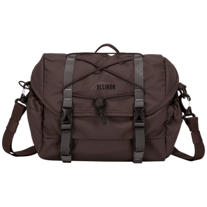 Elliker - Oaken Bike Crossbody Bag 6L - Dark Brown - Regent Tailoring Salisbury