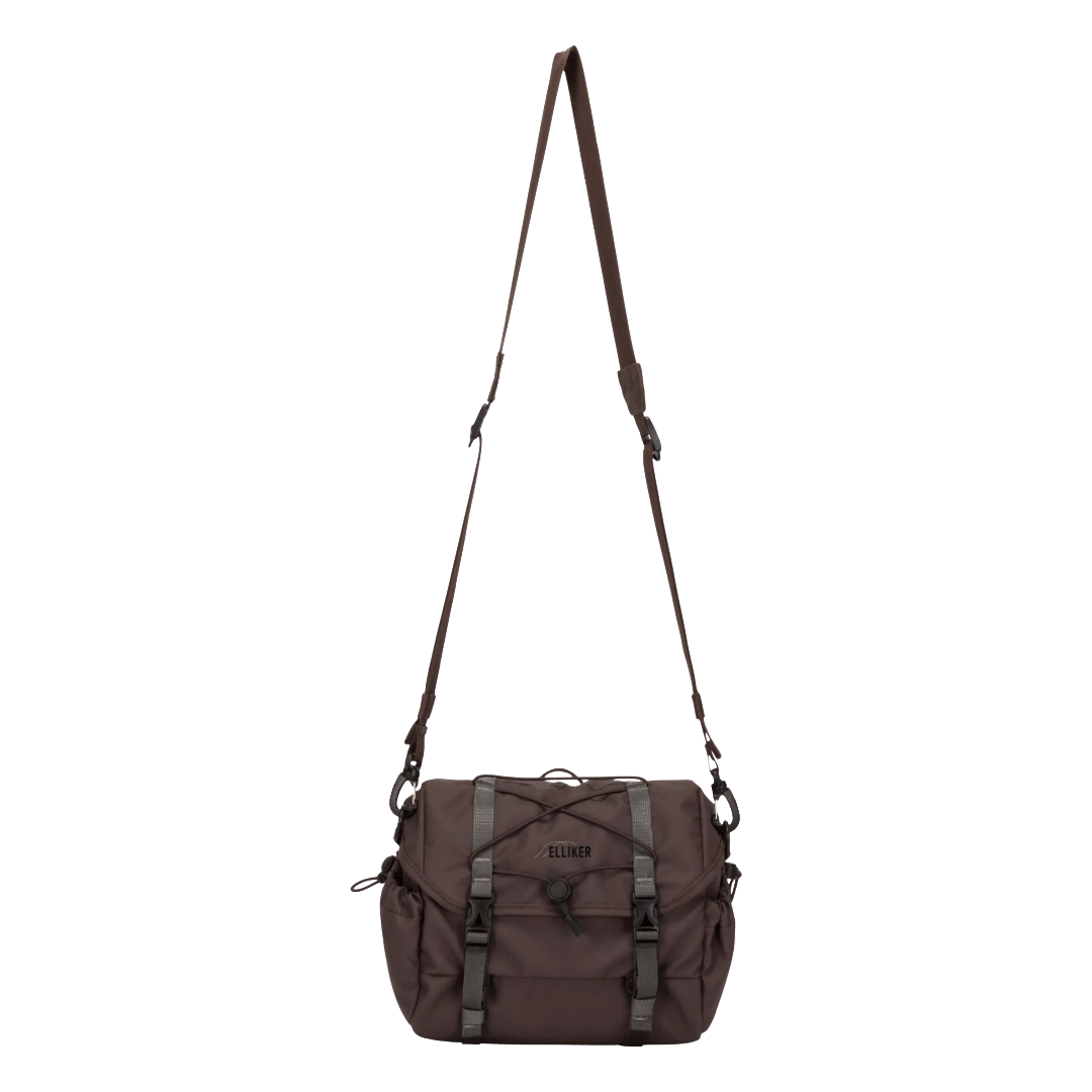 Elliker - Oaken Bike Crossbody Bag 6L - Dark Brown - Regent Tailoring Salisbury