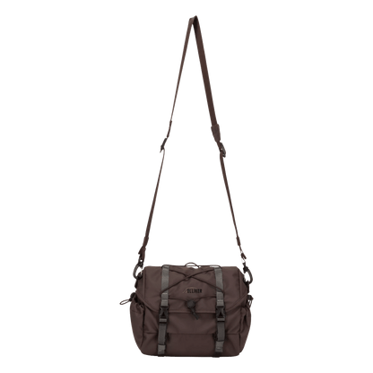 Elliker - Oaken Bike Crossbody Bag 6L - Dark Brown - Regent Tailoring Salisbury
