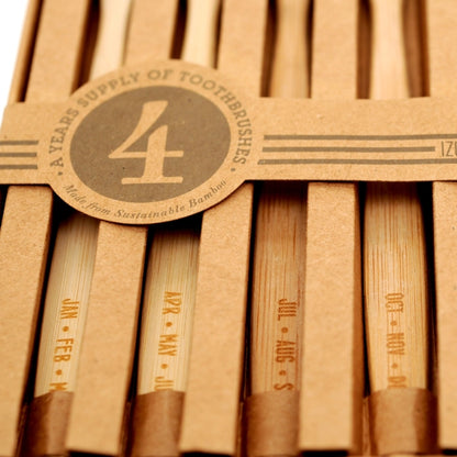 Atlantic Folk - Bamboo Toothbrush - Years Supply