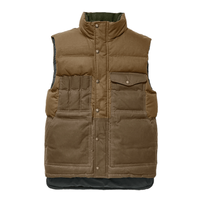 Filson - Down Cruiser Vest - Dark Tan - Regent Tailoring Salisbury