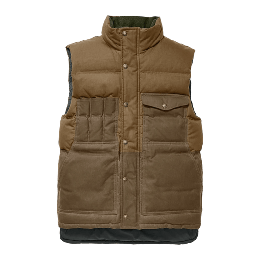 Filson - Down Cruiser Vest - Dark Tan - Regent Tailoring Salisbury