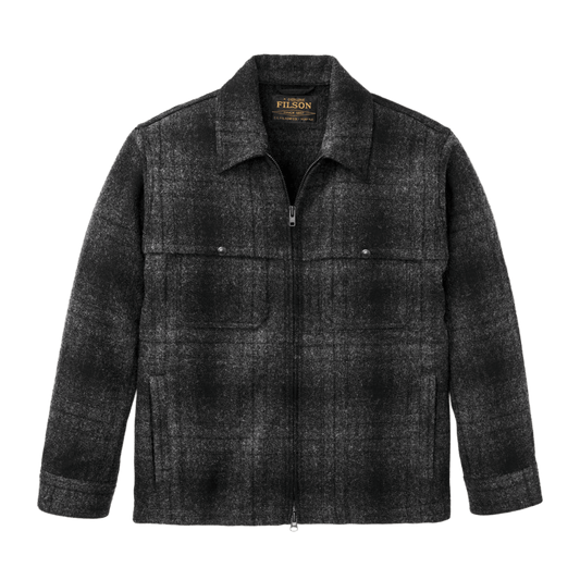 Filson - Forester Wool Jacket - Dark Heather Grey/Black - Regent Tailoring Salisbury