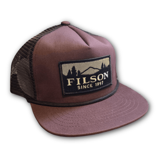 Filson - Logger Cap - Mesh/Burgundy - Regent TailoringFilson