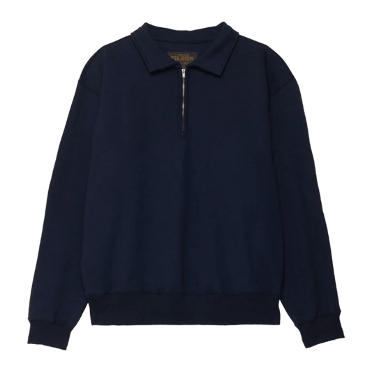 Filson - Outrider Quarter Zip Fleece - Night Sky - Regent Tailoring Salisbury