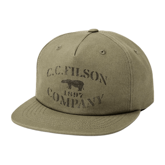 Filson - Stencil Trucker Cap - Olive - Regent Tailoring Salisbury