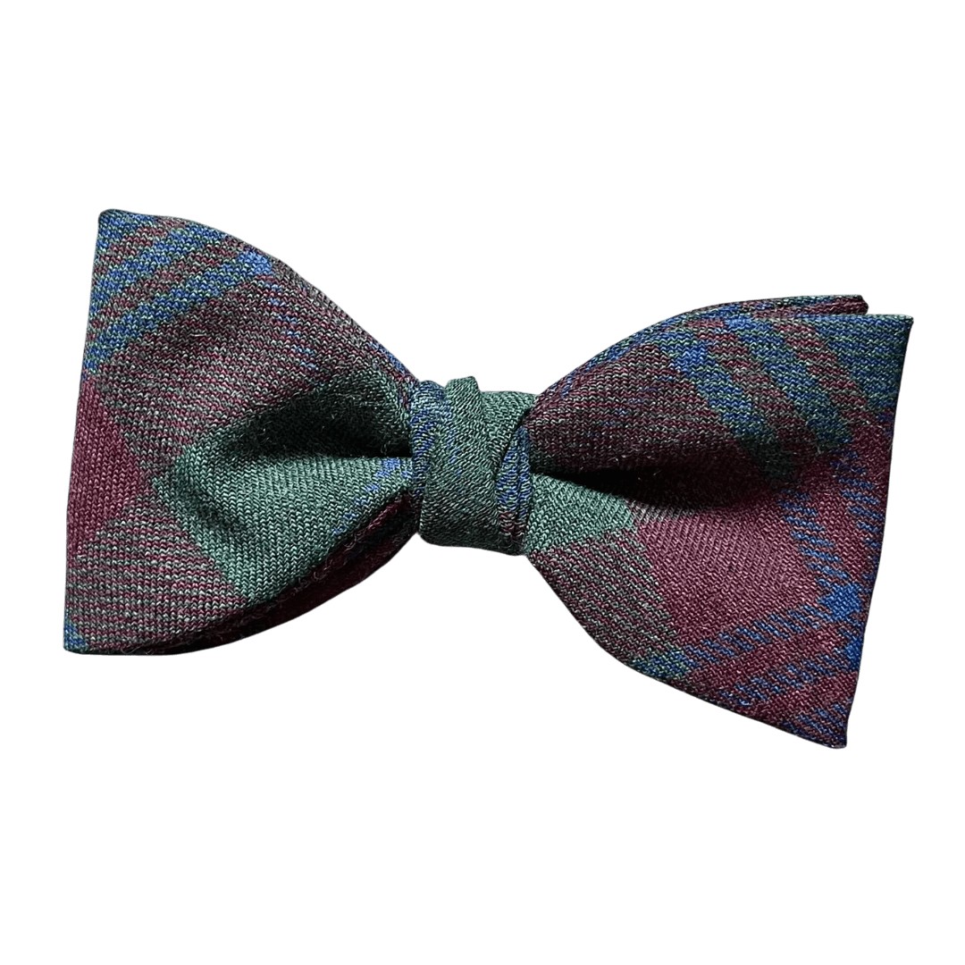 Fixed Bow Tie - Tartan Tweed - Regent Tailoring Salisbury