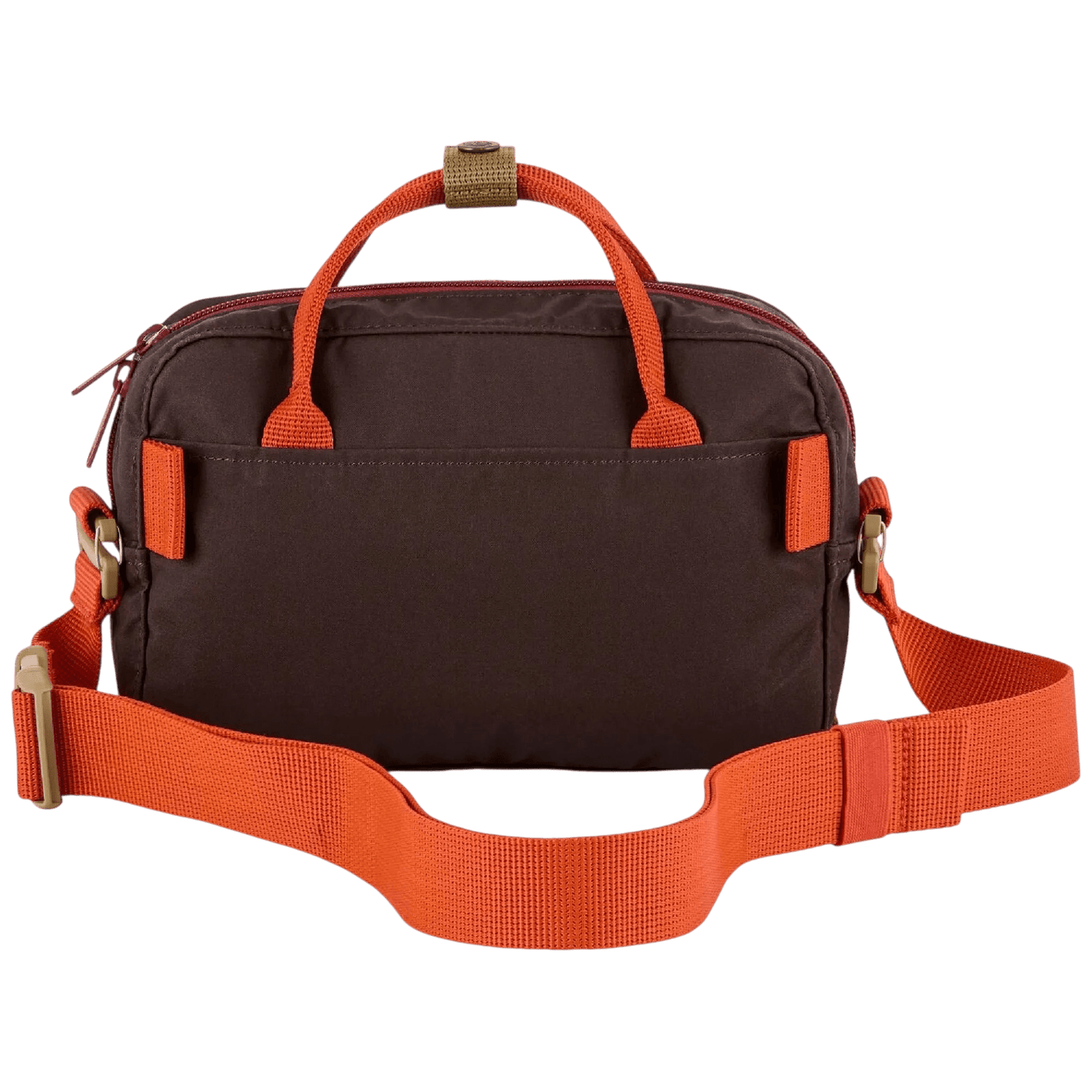 Fjällräven - Kånken Koncept Crossbody - Black Oak/Rowan Red - Regent Tailoring Salisbury