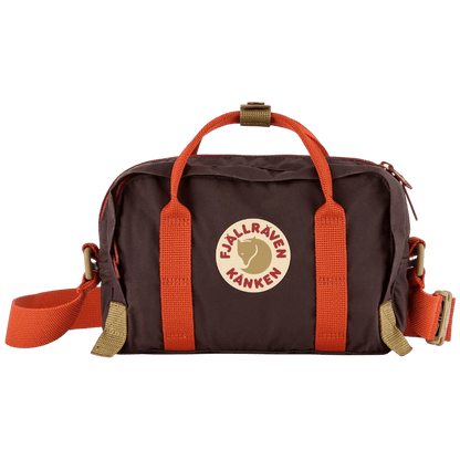 Fjällräven - Kånken Koncept Crossbody - Black Oak/Rowan Red - Regent Tailoring Salisbury