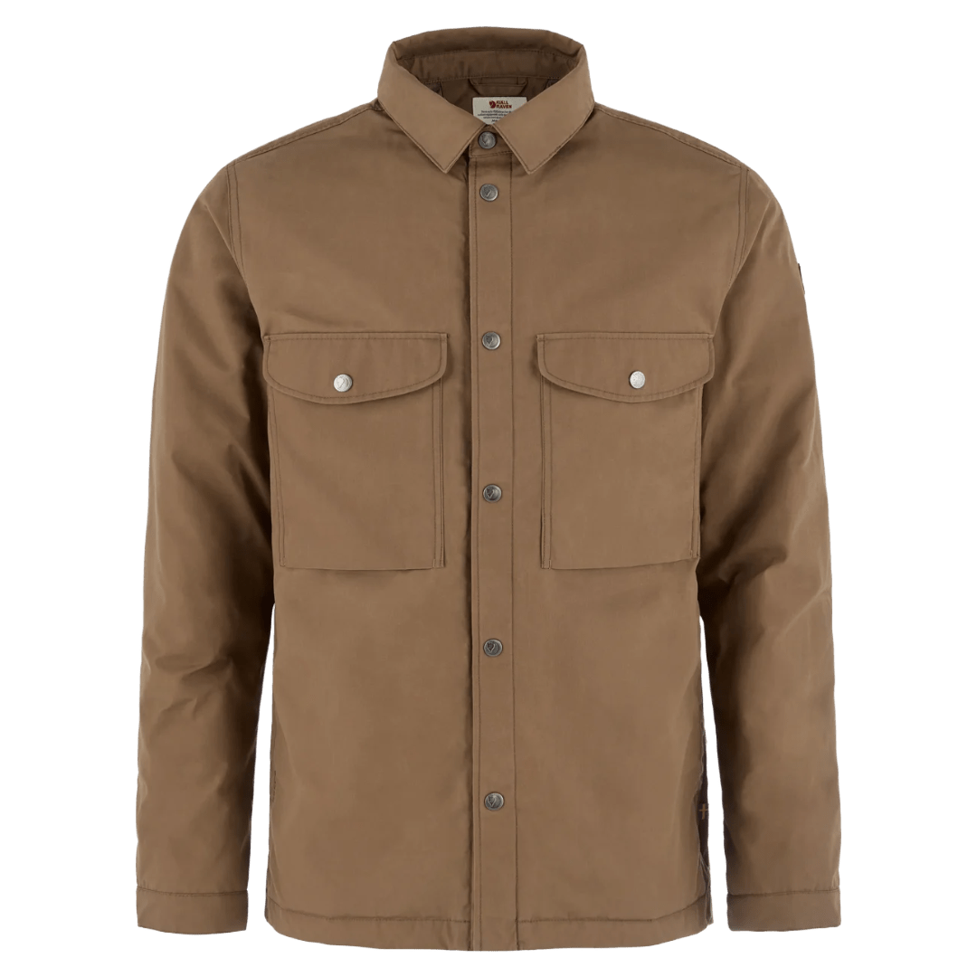 Fjällräven - Övik Down Shirt Jacket - Wood Brown - Regent Tailoring Salisbury