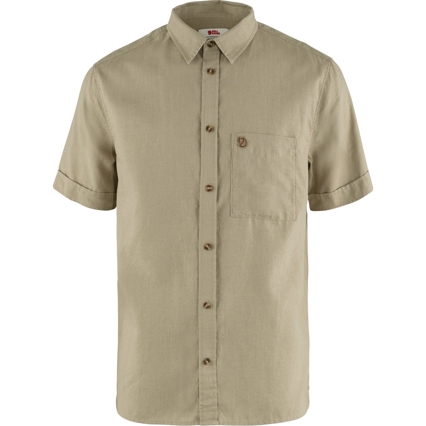 Fjällräven - Övik Travel Shirt SS M - Sand Stone - Regent Tailoring Salisbury