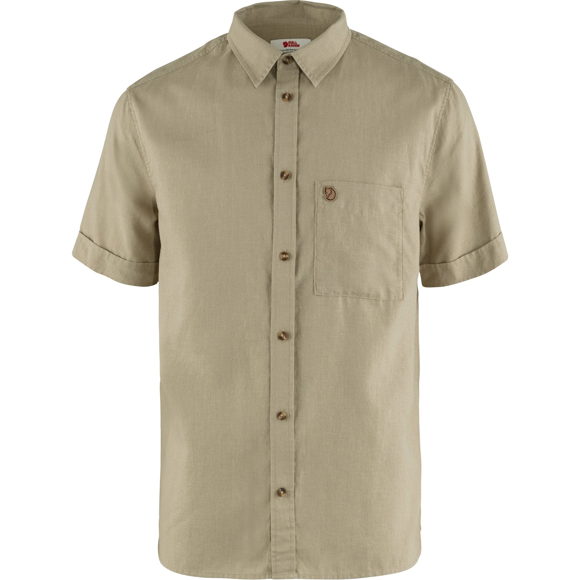Fjällräven - Övik Travel Shirt SS M - Sand Stone - Regent Tailoring Salisbury